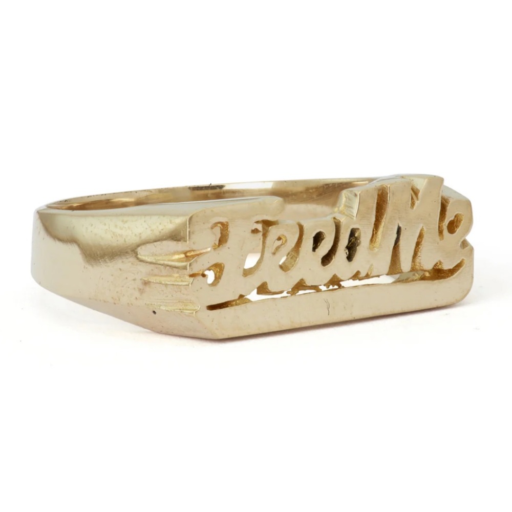 Feed me Brass Ring Nostalgic Size 7